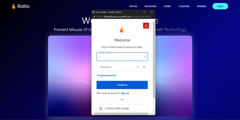Ratio | Hedera Application – screenshot 4