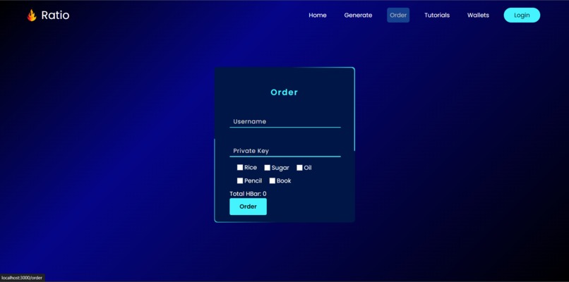 Ratio | Hedera Application – screenshot 6