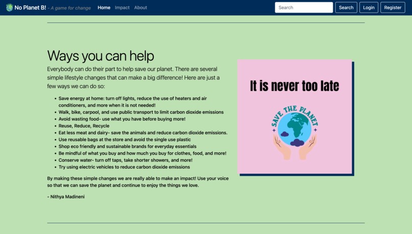 No Planet B! – screenshot 4
