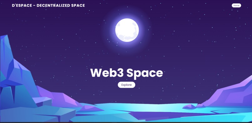 D'espace - Decentralized Space – screenshot 1