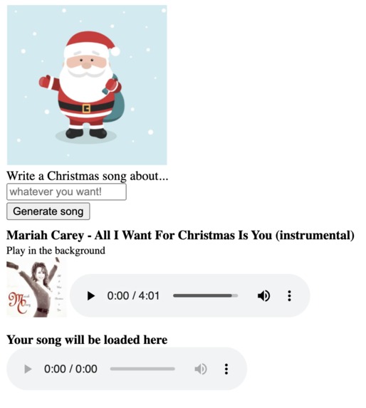 AI Christmas Songs – screenshot 2