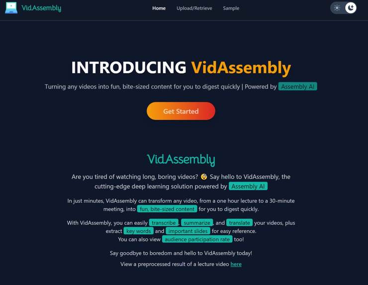 VidAssembly – screenshot 3