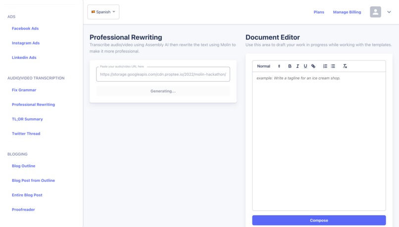 Molin AI – screenshot 5