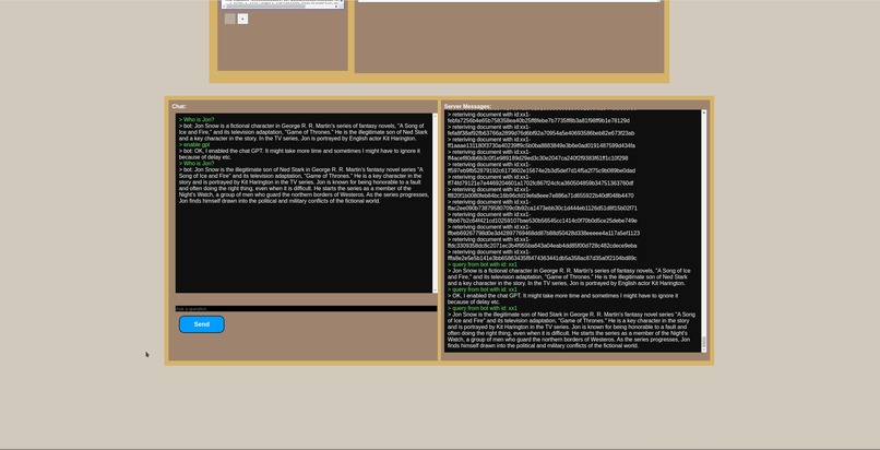 qaGPT – screenshot 2