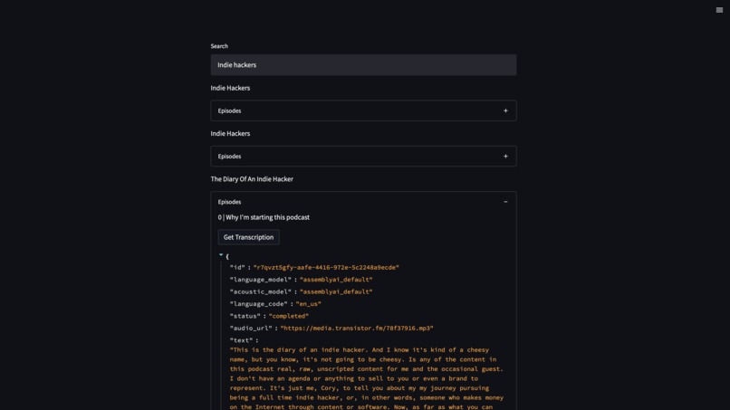 The Podflow – screenshot 1