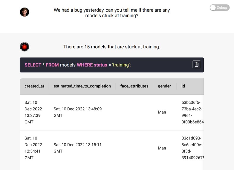 QueryGod – screenshot 1