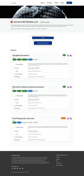 ohack.dev: Update our UX – screenshot 1