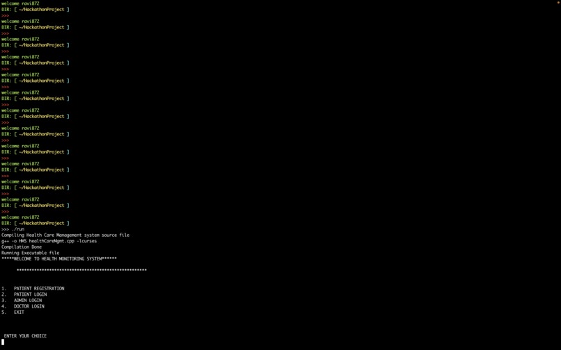 HealthCare Management System – screenshot 2