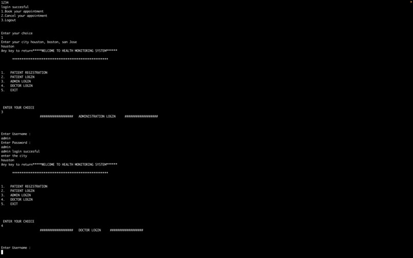 HealthCare Management System – screenshot 4