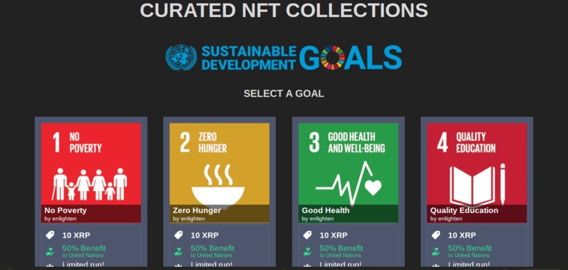 EnlightenMint Charitable NFT Marketplace – screenshot 5