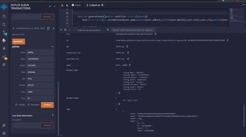 FARMCHAIN – screenshot 2