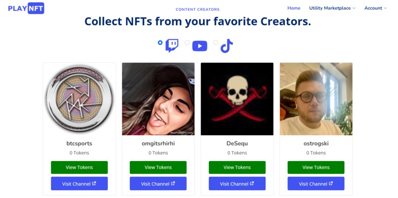 PlayNFT – screenshot 1