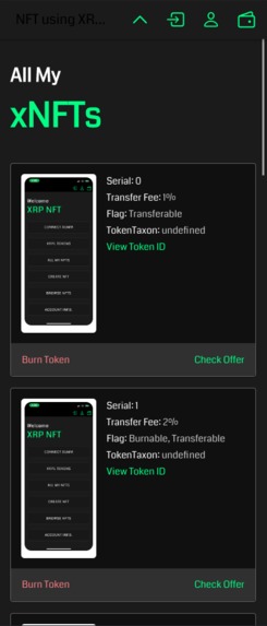 xNFT -  Mobile App for NFTs and Tokens in XRP Ledger – screenshot 5