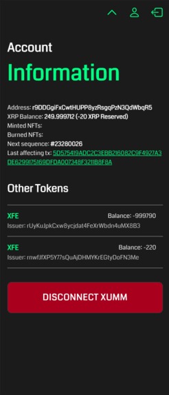 xNFT -  Mobile App for NFTs and Tokens in XRP Ledger – screenshot 7