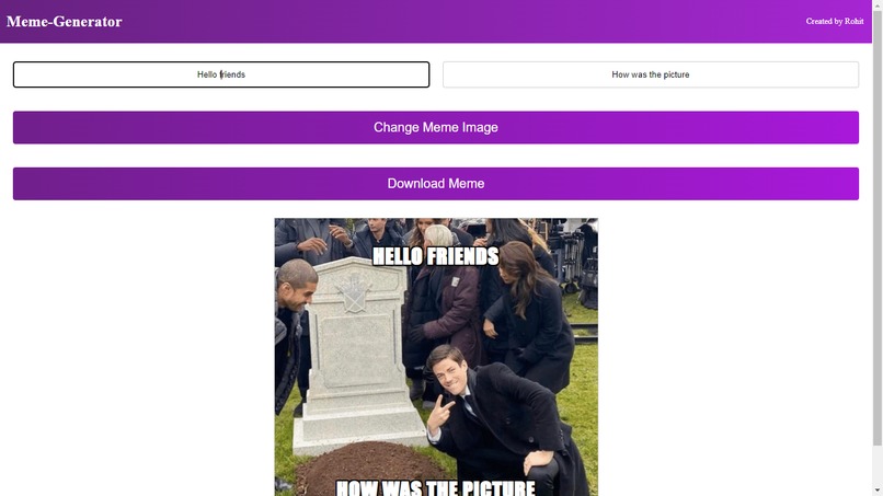 Meme Generator – screenshot 1