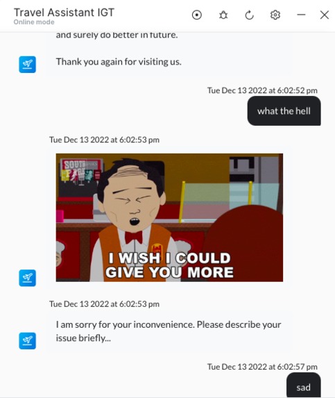 Travel Planner Bot – screenshot 2