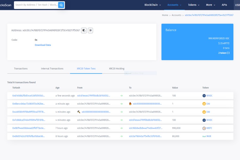 xDAI Stablecoin – screenshot 1