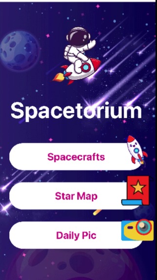 Spacetorium App – screenshot 1