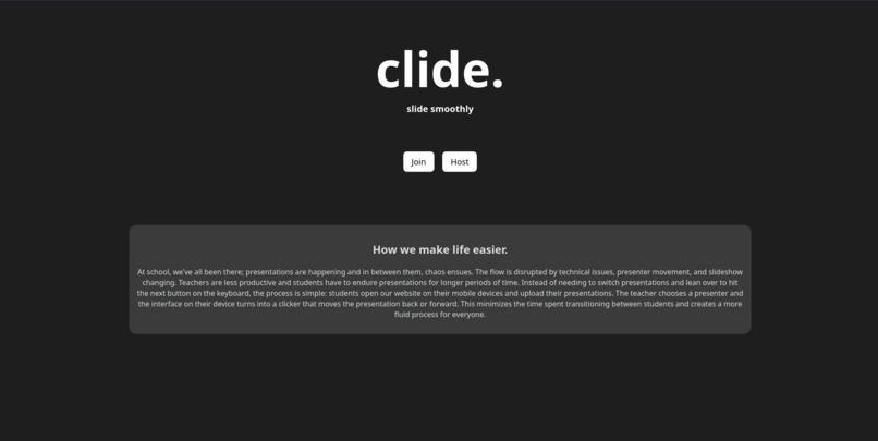 Clide – screenshot 1