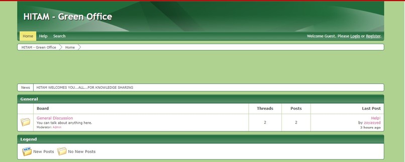 HITAM-Green Office – screenshot 1
