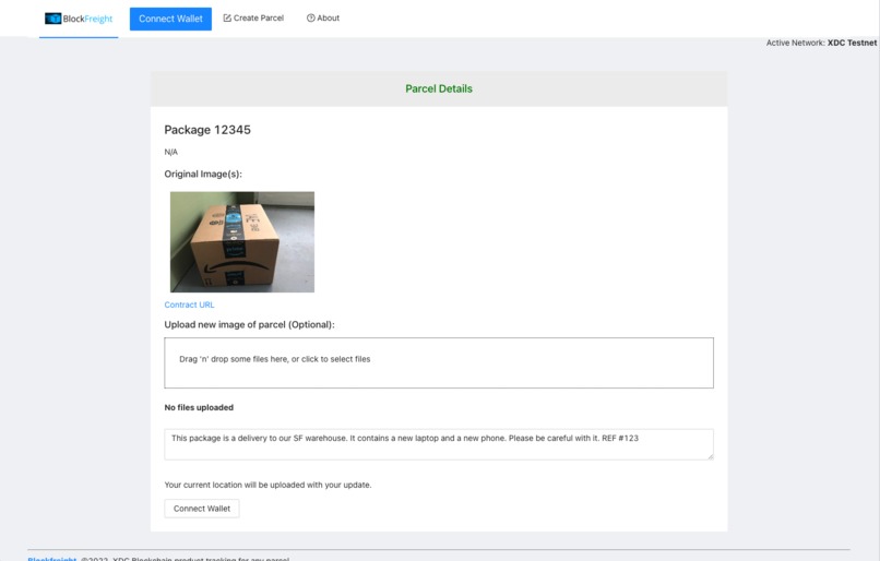BlockFreight - XDC Blockchain parcel tracking – screenshot 10