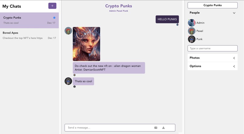 NFTalks – screenshot 1