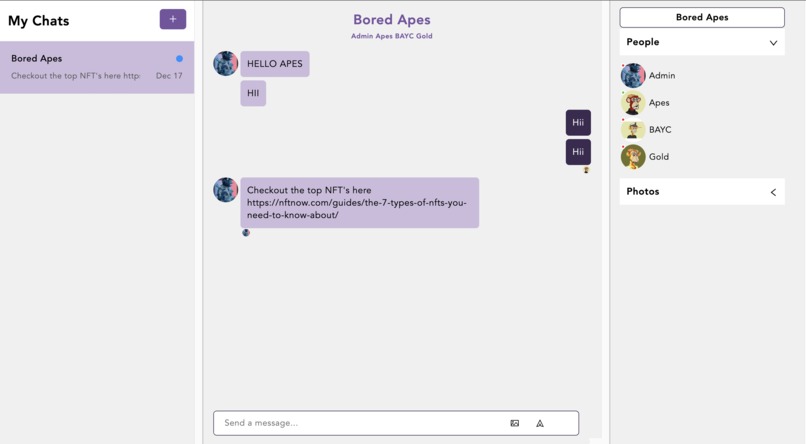 NFTalks – screenshot 2