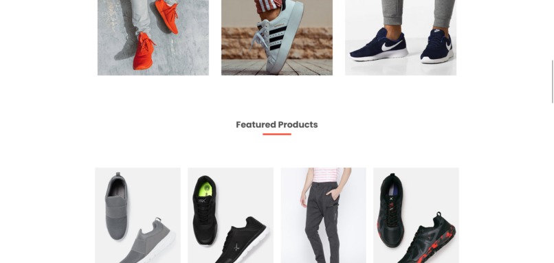 Neesole.co is shoe selling website – screenshot 2