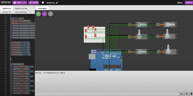 Screen2Braille – screenshot 3