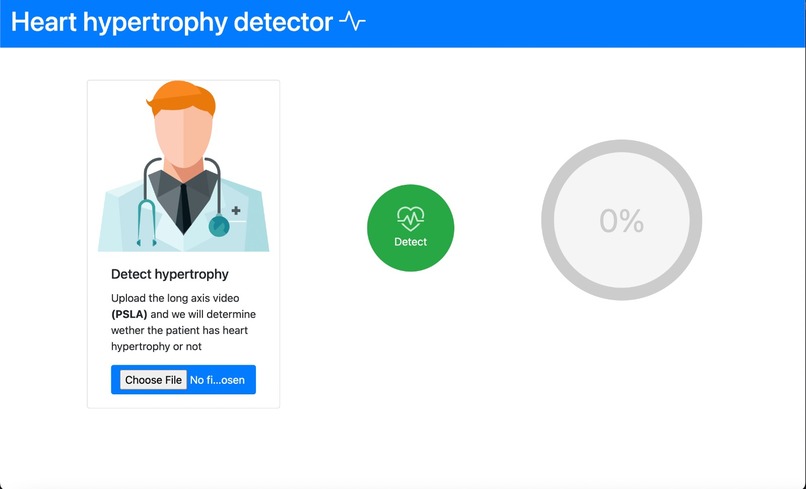 Heart hypertrophy detector – screenshot 1