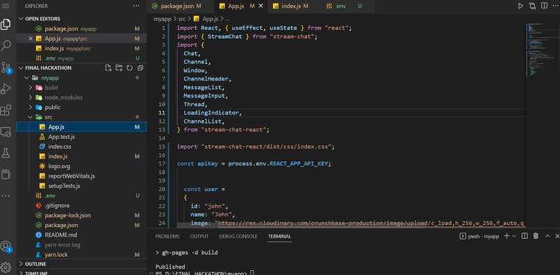 Community ChatRoom – screenshot 2