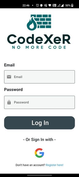 CodeXeR – screenshot 1