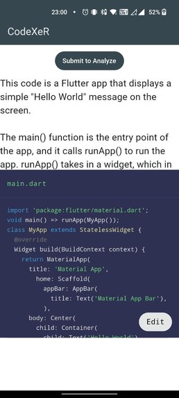 CodeXeR – screenshot 3
