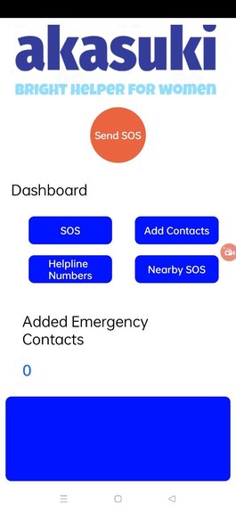 Akasuki : Women SOS App – screenshot 2