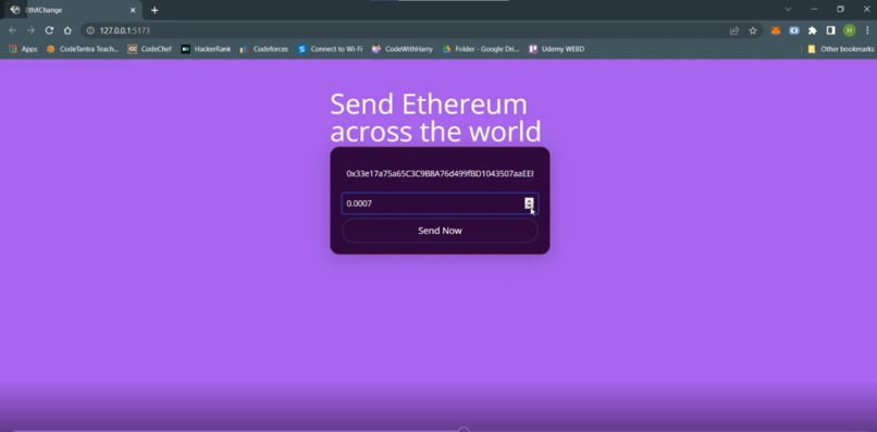 EthXChange – screenshot 4