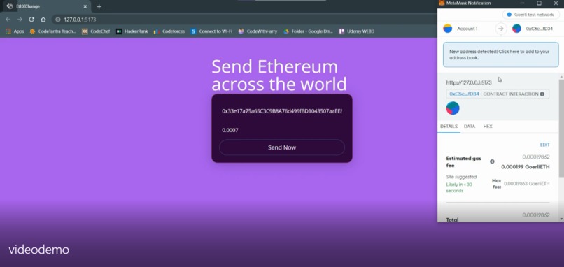 EthXChange – screenshot 6