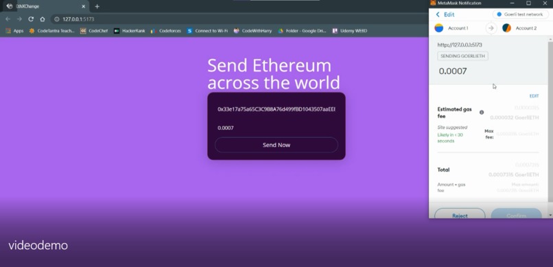 EthXChange – screenshot 5