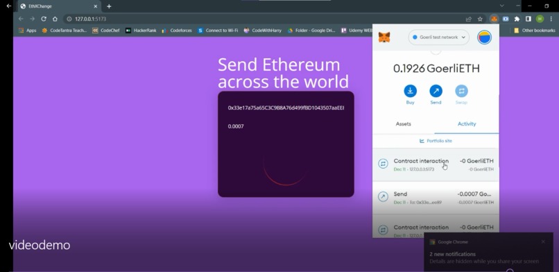 EthXChange – screenshot 7
