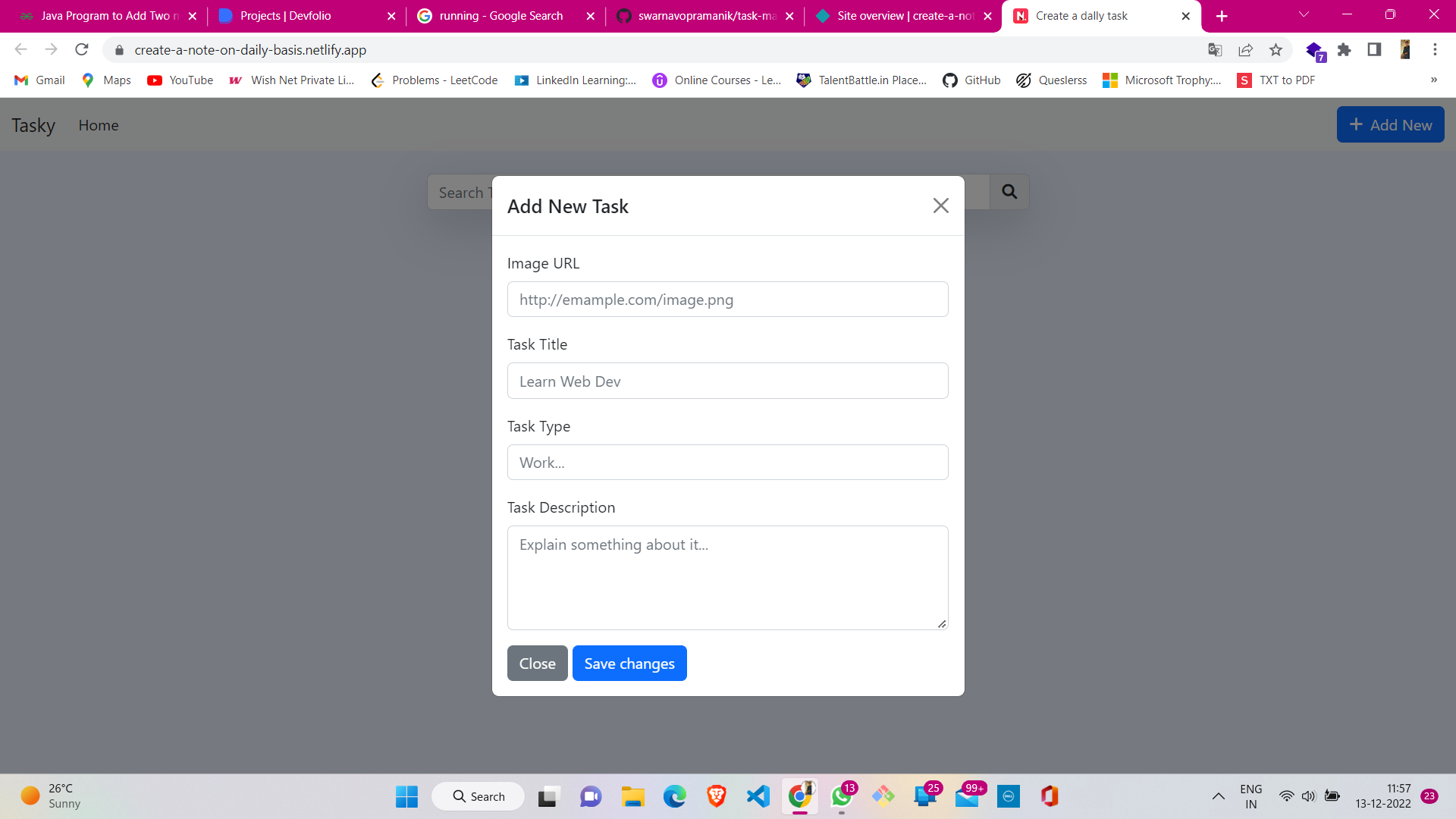 task-management-application-devpost