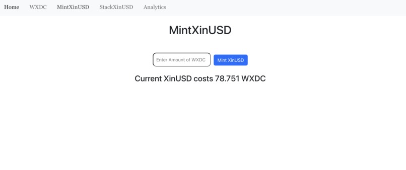 XinUSD – screenshot 3