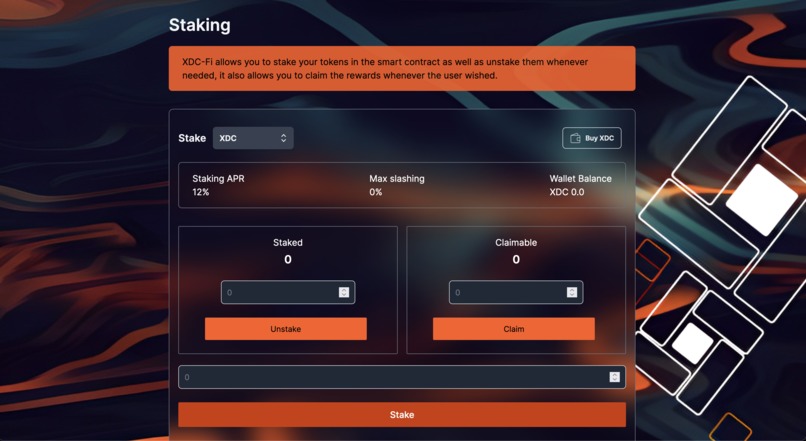 XDC-Fi – screenshot 4