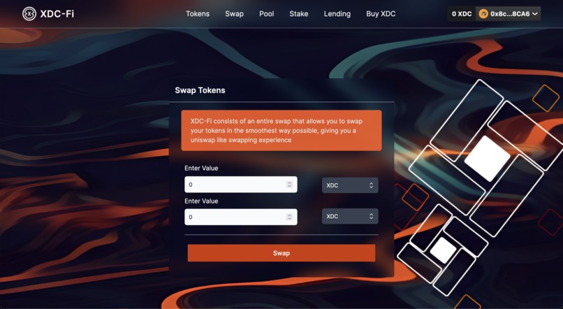XDC-Fi – screenshot 3