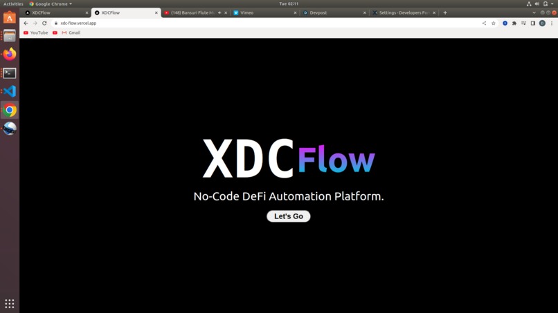 XDCFlow – screenshot 1