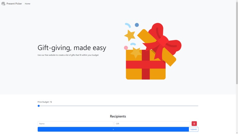 Present Picker – screenshot 1