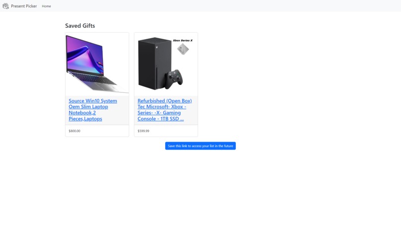 Present Picker – screenshot 4
