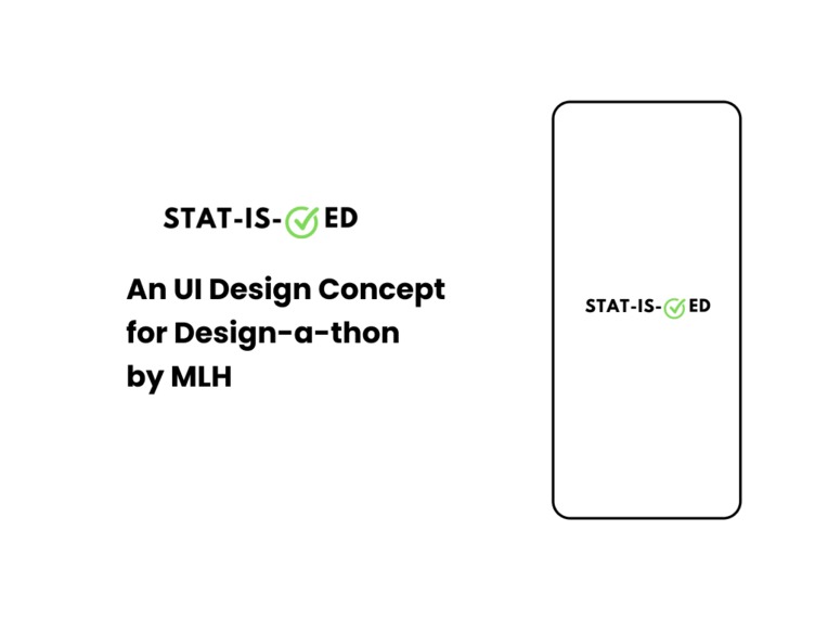 STAT-IS-✓ED (An UI Design Concept) – screenshot 1