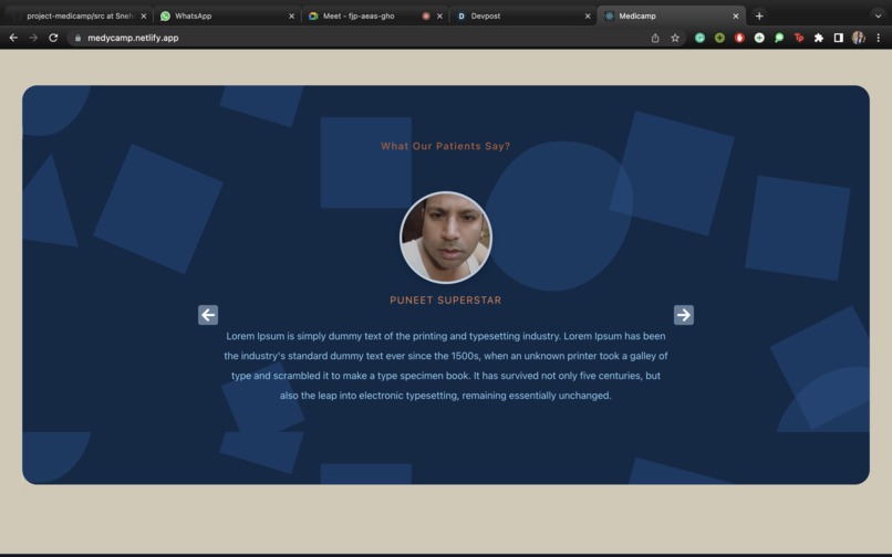 Medicamp – screenshot 1