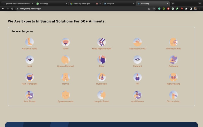 Medicamp – screenshot 3