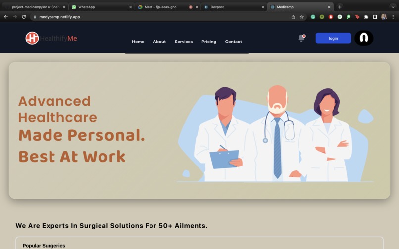 Medicamp – screenshot 4