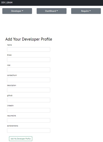DevGram – screenshot 1